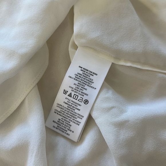 Joie Calais Blouse Porcelain Size XS - Picture 11 of 13